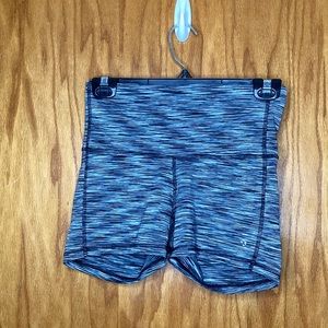 Xerox Athletic shorts with black grey white strips